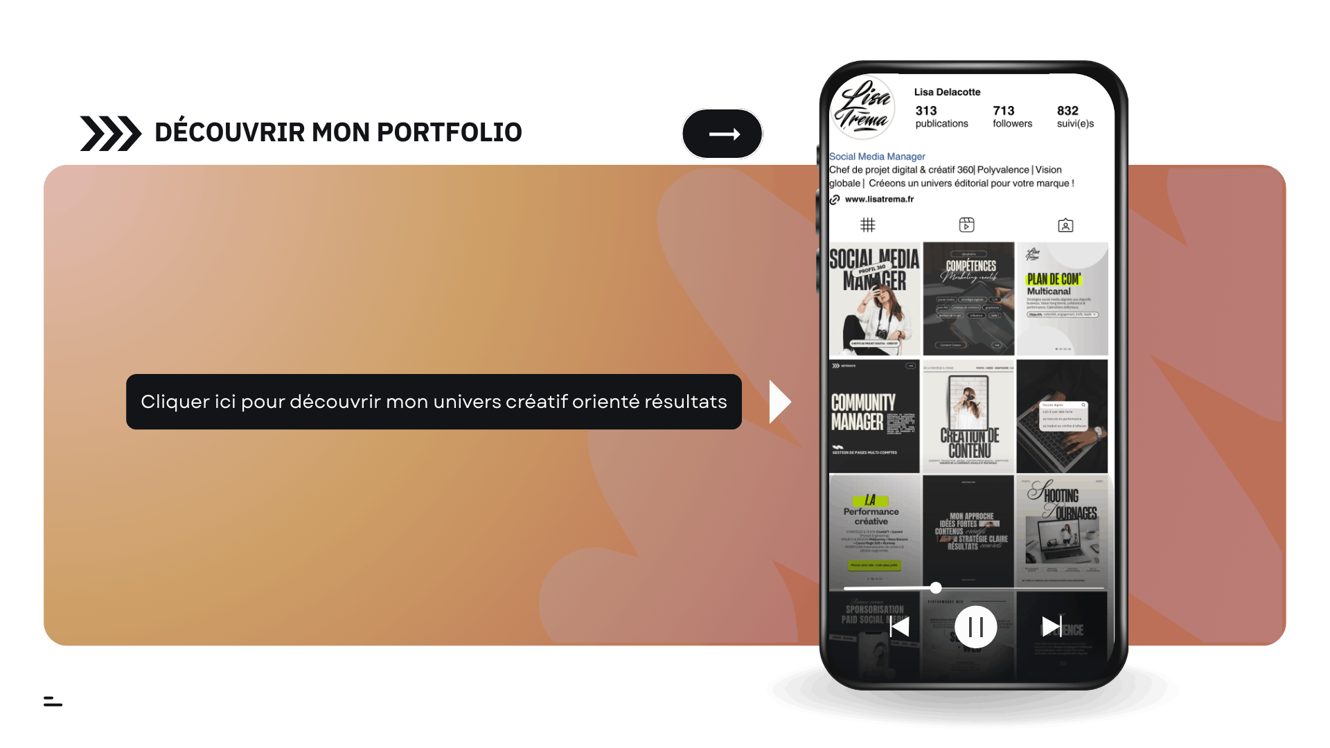 social media portfolio reunion