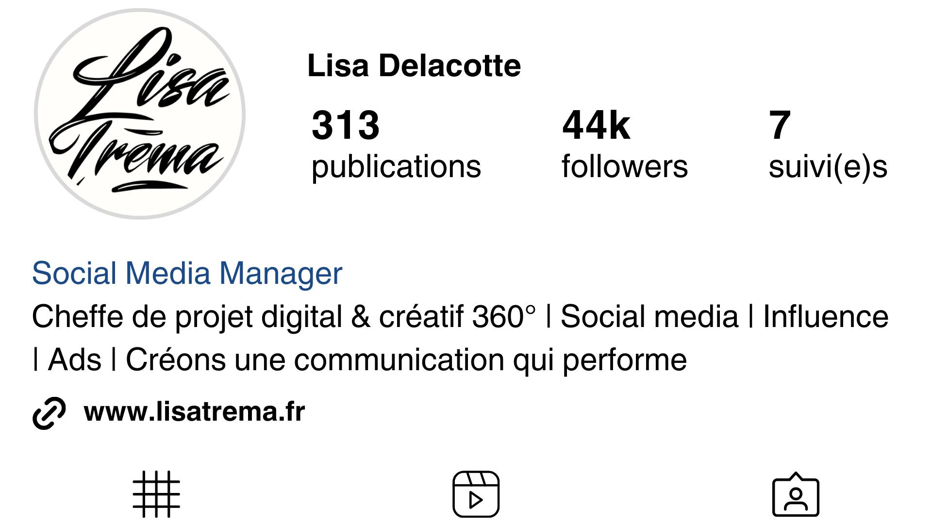 Portfolio social media manager à La Réunion